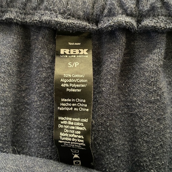 RBX Classic Athletic Shorts (Size:S, Color:Blue, Black) - Picture 3 of 4